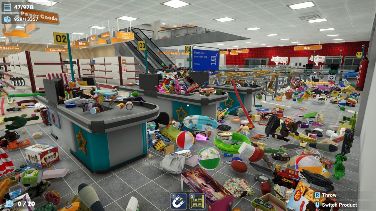 Supermarket Walkthrough